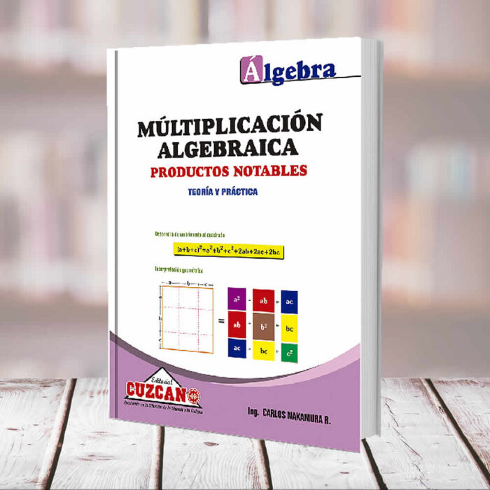 EDITORIAL CUZCANO | MULTIPLICACION ALGEBRAICA