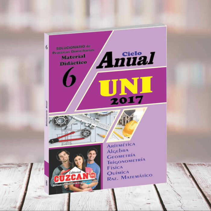 EDITORIAL CUZCANO | CICLO ANUAL 6 UNI 2017