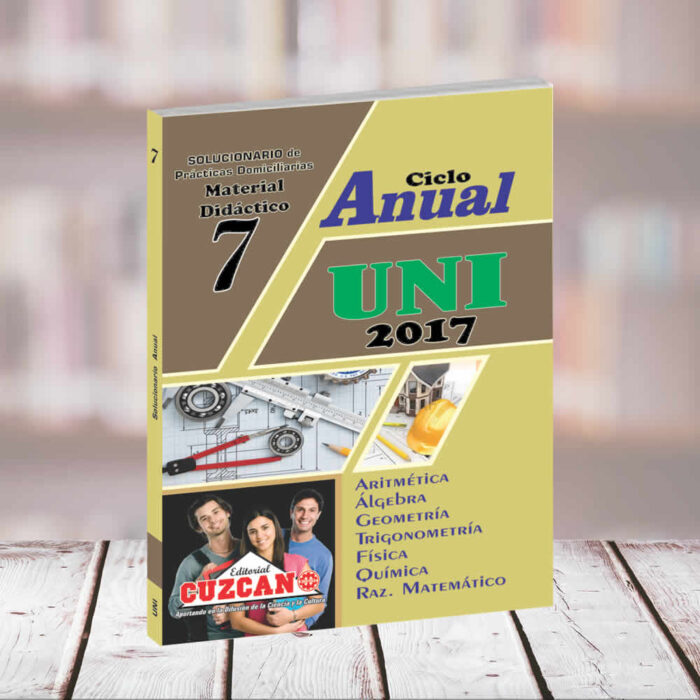 EDITORIAL CUZCANO | CICLO ANUAL 7 UNI 2017