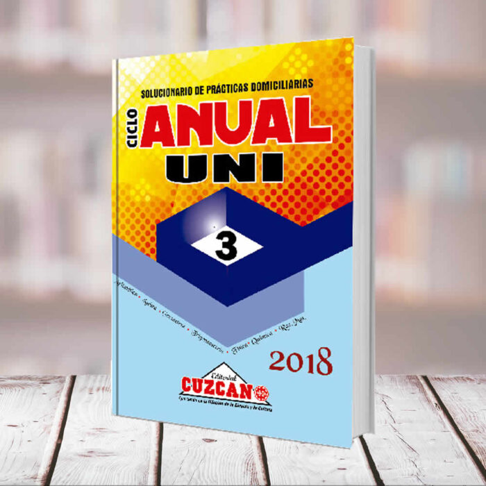 EDITORIAL CUZCANO | CICLO ANUAL 3 UNI 2018