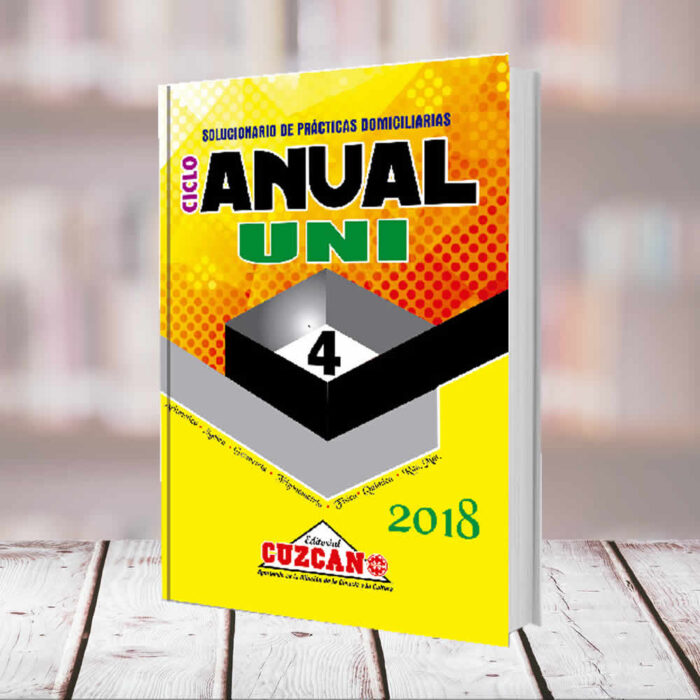 EDITORIAL CUZCANO | CICLO ANUAL 4 UNI 2018