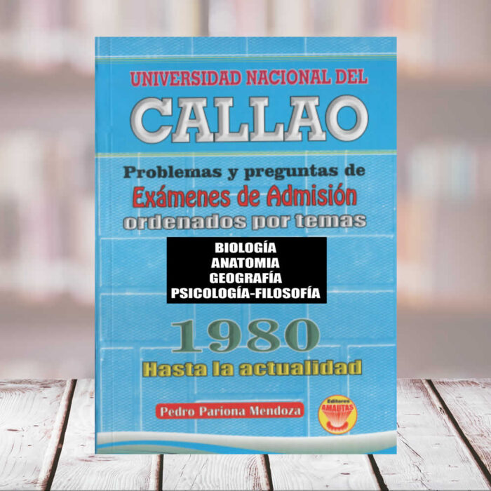 EDITORIAL CUZCANO | CALLAO BIOLOGÍA, ANATOMIA, GEOGRAFIA Y PSICOLOGIA