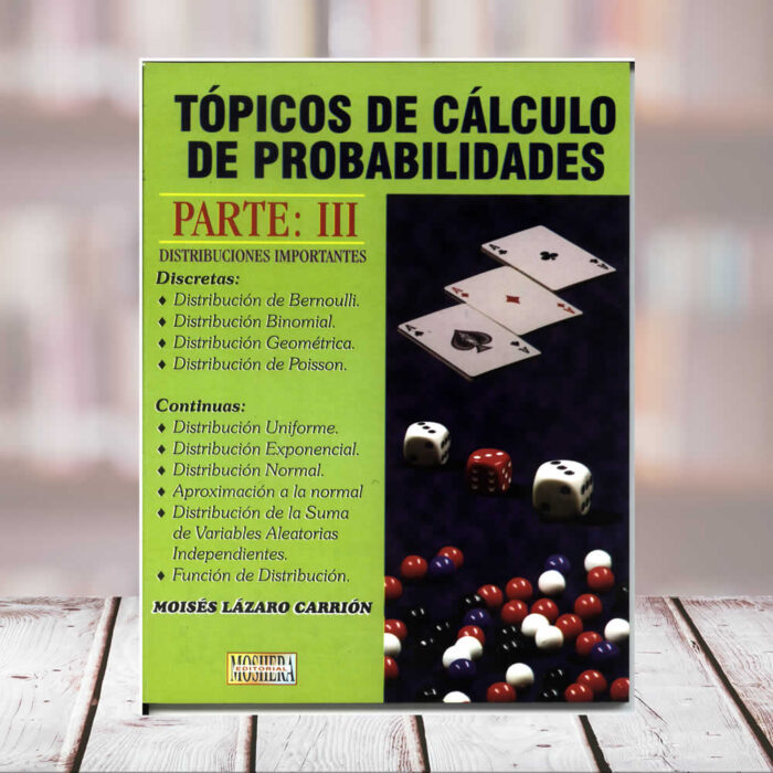 EDITORIAL CUZCANO | TOPICOS DE CALCULO DE PROBABILIDADES 3