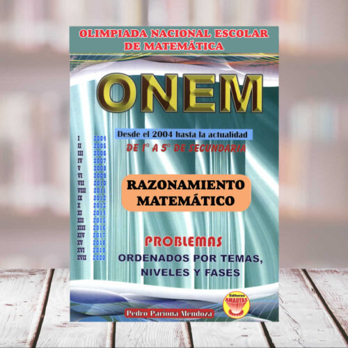 EDITORIAL CUZCANO | ONEM RAZONAMIENTO MATEMATICO